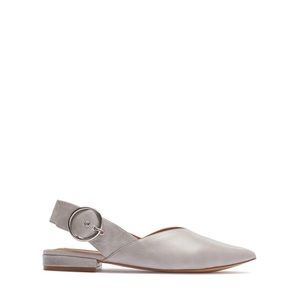 Steve Madden size 8 sling back grey trendy flats